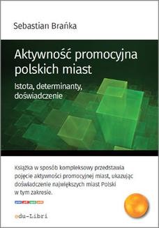 Chomikuj, ebook online Aktywność promocyjna polskich miast. Sebastian Brańka