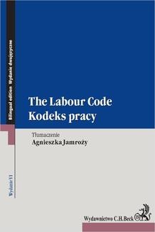 Chomikuj, ebook online Kodeks pracy. The Labour Code. Wydanie 6. Agnieszka Jamroży