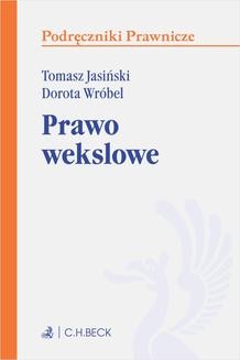 Chomikuj, ebook online Prawo wekslowe. Wydanie 1. Tomasz Jasiński