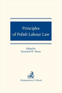 Chomikuj, ebook online Principles of Polish Labour Law. Krzysztof W. Baran