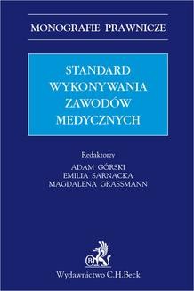 Ebook Standard wykonywania zawodów medycznych pdf