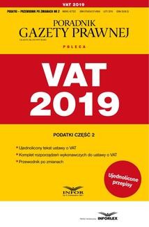 Chomikuj, ebook online VAT 2019. Opracowanie zbiorowe