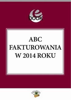 Ebook ABC fakturowania w 2014 roku pdf