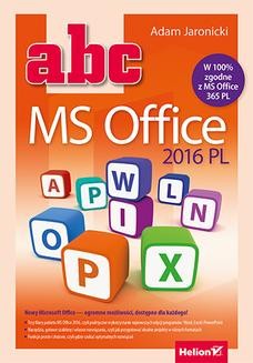 Ebook ABC MS Office 2016 PL pdf