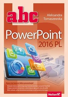 Chomikuj, ebook online ABC PowerPoint 2016 PL. Aleksandra Tomaszewska