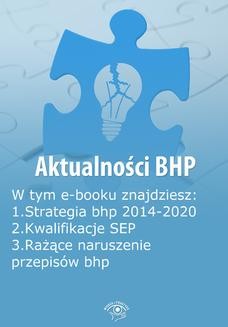 Chomikuj, ebook online Aktualności BHP, wydanie lipiec 2014 r. Praca zbiorowa