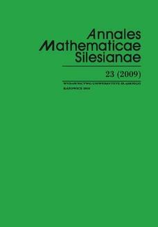 Chomikuj, ebook online Annales Mathematicae Silesianae. T. 23 (2009). Komitet Redakcyjny