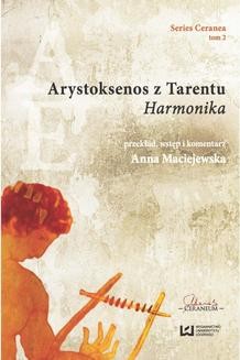 Chomikuj, ebook online Arystoksenos z Tarentu. „Harmonika”. Anna Maciejewska