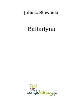 Chomikuj, ebook online Balladyna. Juliusz Słowacki