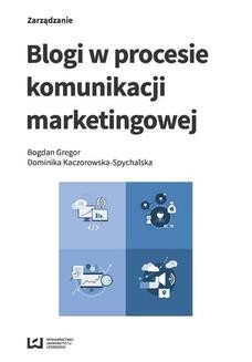 Ebook Blogi w procesie komunikacji marketingowej pdf