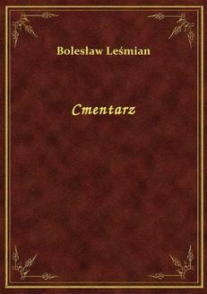 Chomikuj, ebook online Cmentarz. Bolesław Leśmian