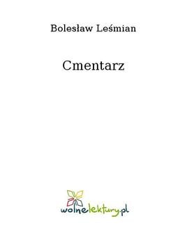 Chomikuj, ebook online Cmentarz. Bolesław Leśmian