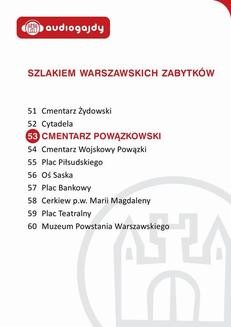 Chomikuj, ebook online Cmentarz Powązkowski. Szlakiem warszawskich zabytków. Ewa Chęć