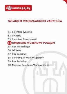 Chomikuj, ebook online Cmentarz Wojskowy Powązki. Szlakiem warszawskich zabytków. Ewa Chęć