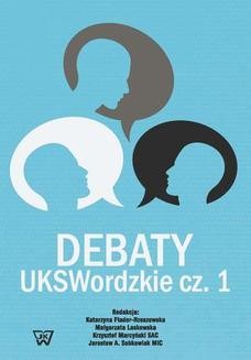 Chomikuj, ebook online Debaty UKSWordzkie Część 1. Krzysztof Marcyński