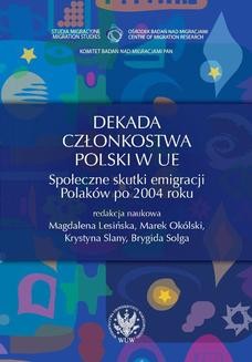 Ebook Dekada członkostwa Polski w UE pdf
