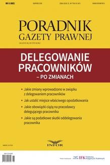 Chomikuj, ebook online Delegowanie pracowników – po zmianach/ Poradnik Gazety Prawnej. Mariusz Makowski