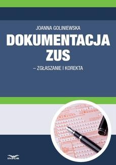 Chomikuj, ebook online Dokumentacja ZUS. Joanna Goliniewska
