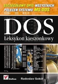 Chomikuj, ebook online DOS. Leksykon kieszonkowy. Radosław Sokół