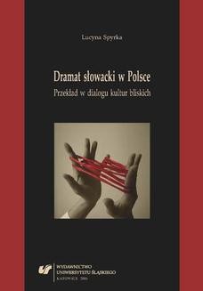 Ebook Dramat słowacki w Polsce. Przekład w dialogu kultur bliskich pdf