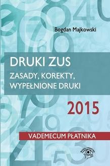 Ebook Druki ZUS 2015 pdf