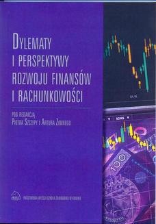 Chomikuj, ebook online Dylematy i perspektywy rozwoju finansów i rachunkowości. Piotr Szczypa