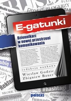 Ebook E-gatunki dziennikarskie pdf