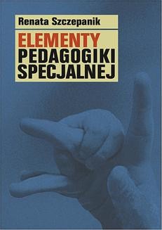 Ebook Elementy pedagogiki specjalnej pdf