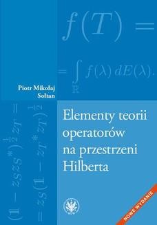 Ebook Elementy teorii operatorów na przestrzeni Hilberta pdf