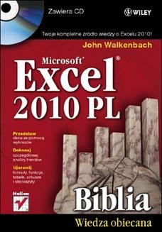 Ebook Excel 2010 PL. Biblia pdf
