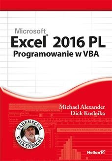 Ebook Excel 2016 PL. Programowanie w VBA. Vademecum Walkenbacha pdf