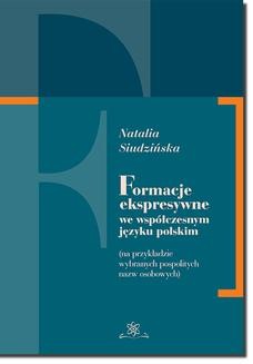 Ebook Formacje ekspresywne we współczesnym języku polskim pdf