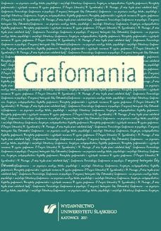 Chomikuj, ebook online Grafomania. red. Maciej Tramer