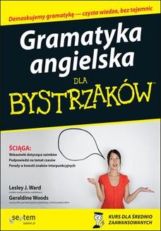 Ebook Gramatyka angielska dla bystrzaków pdf