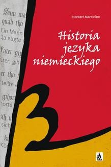 Ebook Historia języka niemieckiego pdf