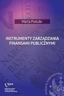 Chomikuj, ebook online Instrumenty zarządzania finansami publicznymi. Marta Postuła