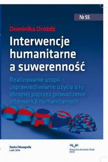 Chomikuj, ebook online Interwencje humanitarne a suwerenność państwa. Dominika Dróżdż