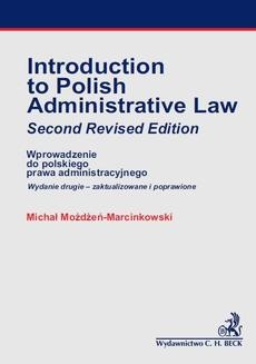 Chomikuj, ebook online Introducion to Polish Administrative Law. Michał Możdżeń-Marcinkowski