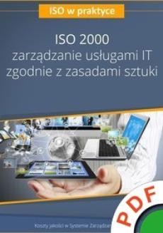 Ebook ISO w praktyce. ISO 20000. Zarządzanie usługami IT zgodnie z zasadami sztuki pdf