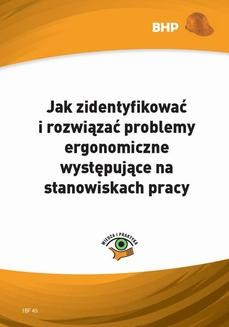 Chomikuj, ebook online Jak zidentyfikować i rozwiązać problemy ergonomiczne występujące na stanowiskach pracy. Karolina Główczyńska-Woelke