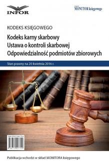 Ebook Kodeks karny skarbowy. Ustawa o kontroli skarbowej. Odpowiedzialność podmiotów zbiorowych pdf
