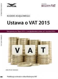 Chomikuj, ebook online Kodeks księgowego „Ustawa o VAT”. INFOR PL SA