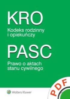 Ebook Kodeks rodzinny i opiekuńczy. Prawo o aktach stanu cywilnego. pdf