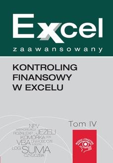 Ebook Kontroling finansowy w Excelu pdf