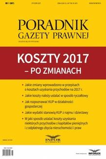 Chomikuj, ebook online Koszty 2017 – po zmianach. Tomasz Krywan