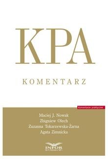 Chomikuj, ebook online KPA. Komentarz. Maciej J. Nowak