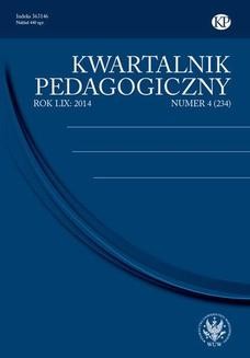 Chomikuj, ebook online Kwartalnik Pedagogiczny 2014/4 (234). Adam Fijałkowski