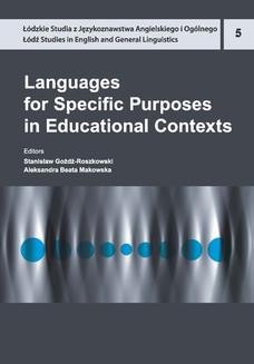 Ebook Languages for Specific Purposes in Educational Contexts pdf