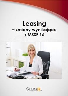 Chomikuj, ebook online Leasing – zmiany wynikające z MSSF 16. Katarzyna Szaruga