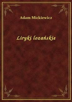 Chomikuj, ebook online Liryki lozańskie. Adam Mickiewicz